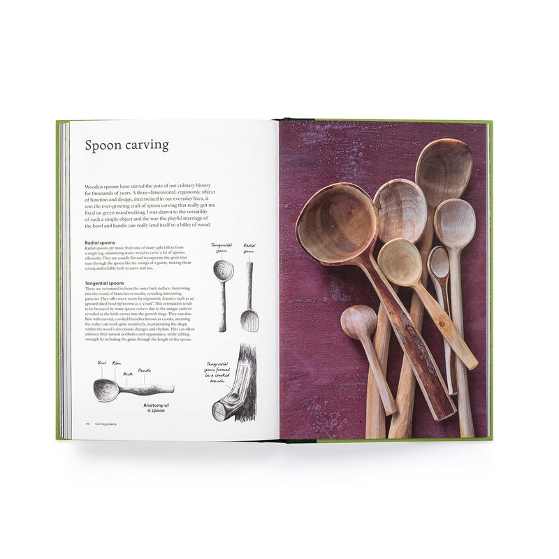 The Green-Wood Carver: Slow woodcraft for beginners