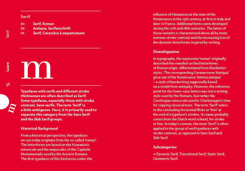 Quick Classification The quick classification guide for typography – Magalleria
