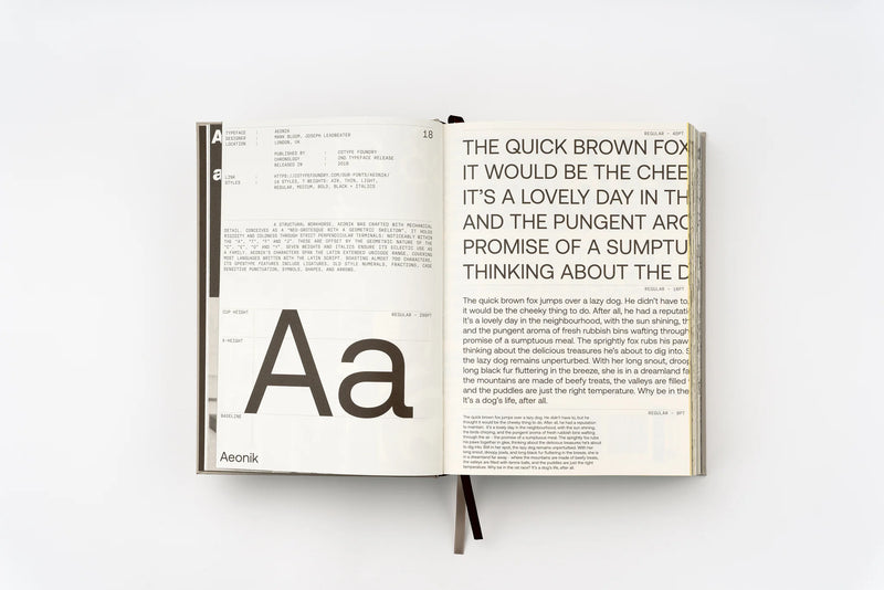 Sans In Use: A Collection of Sans Serif Typefaces