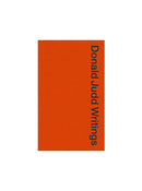Donald Judd Writings