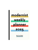 2025 Modernist Weekly Planner