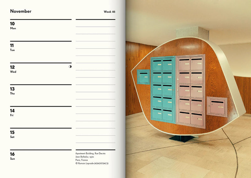 2025 Modernist Weekly Planner