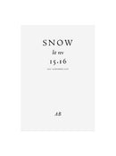 Snow Lit Rev