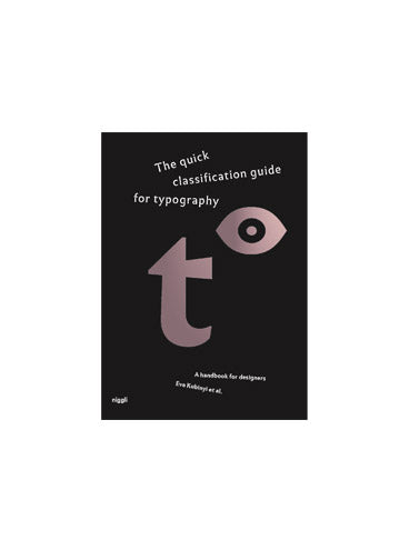 The quick classification guide for typography