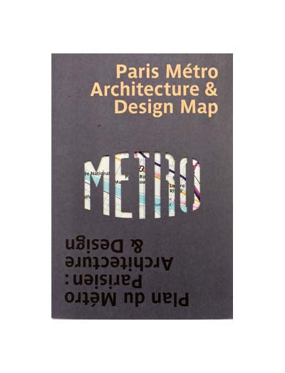 Paris Metro Architecture & Design Map